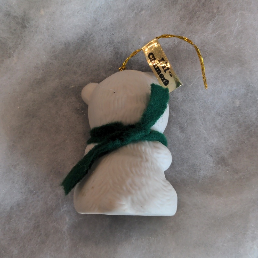 L'il chimer Hand painted bisque porcelain ornament- Christmas Decor - Picture 3 of 6